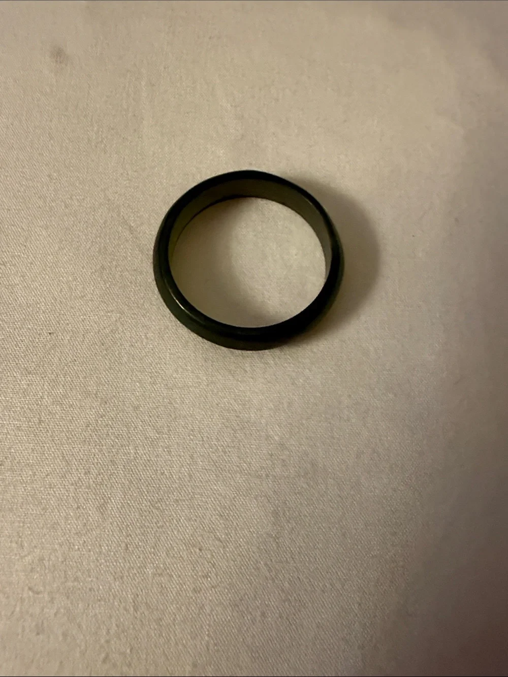Simple Green Jade Ring